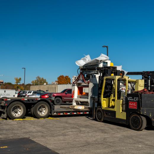 Buchanan Logistics Trim Press Delivery to Fort Way Buchanan Logistics Trim Press Delivery to Fort Way