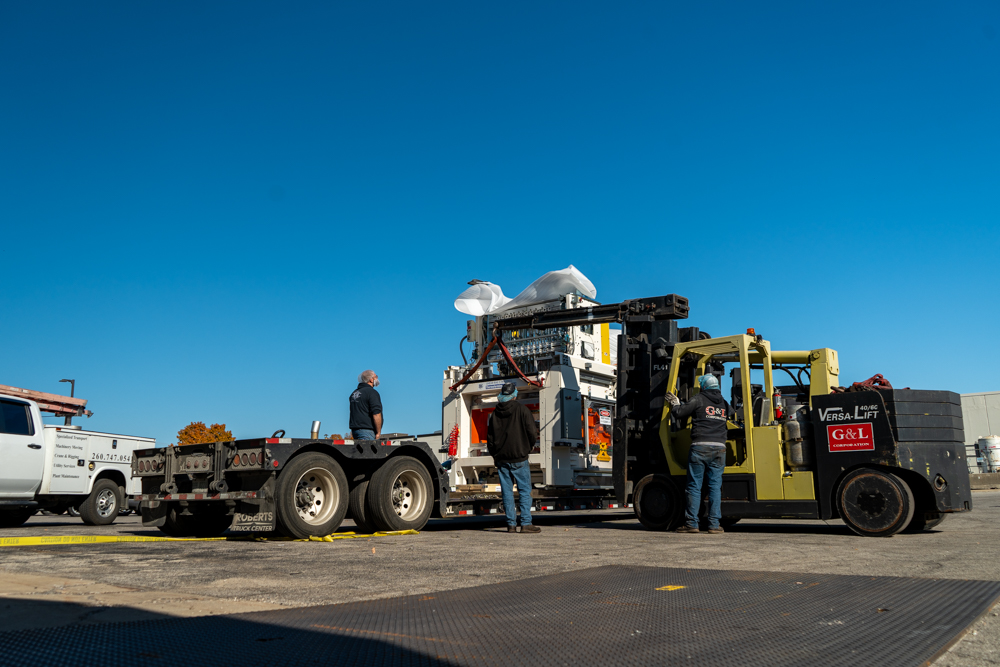 Buchanan Logistics Trim Press Delivery to Fort Way