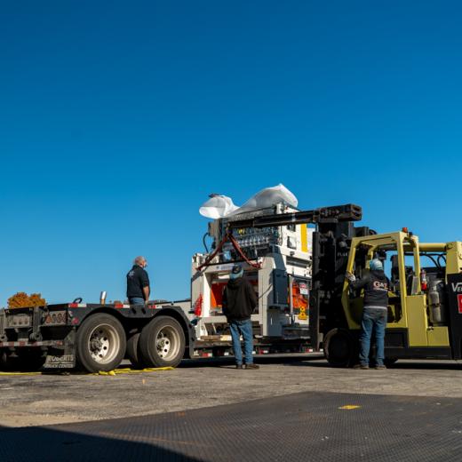 Buchanan Logistics Trim Press Delivery to Fort Way Buchanan Logistics Trim Press Delivery to Fort Way