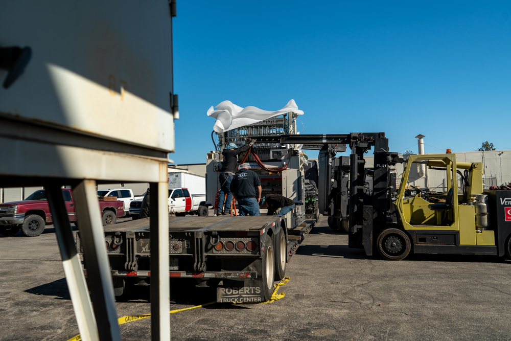 Buchanan Logistics Trim Press Delivery to Fort Way