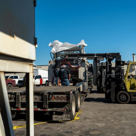 Buchanan Logistics Trim Press Delivery to Fort Way Buchanan Logistics Trim Press Delivery to Fort Way
