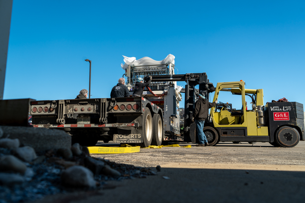 Buchanan Logistics Trim Press Delivery to Fort Way