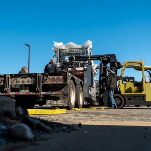 Buchanan Logistics Trim Press Delivery to Fort Way Buchanan Logistics Trim Press Delivery to Fort Way