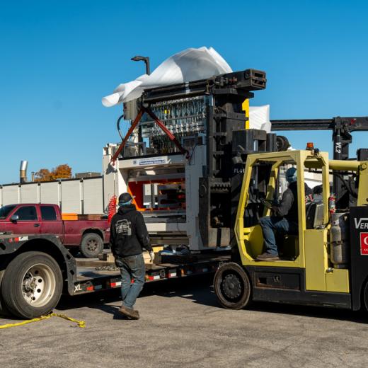 Buchanan Logistics Trim Press Delivery to Fort Way Buchanan Logistics Trim Press Delivery to Fort Way