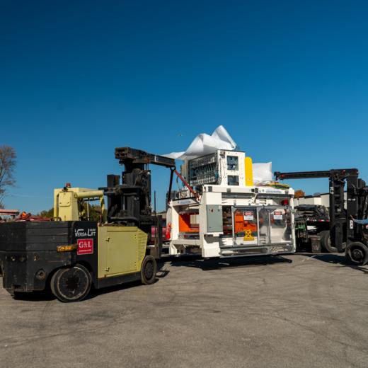 Buchanan Logistics Trim Press Delivery to Fort Way Buchanan Logistics Trim Press Delivery to Fort Way