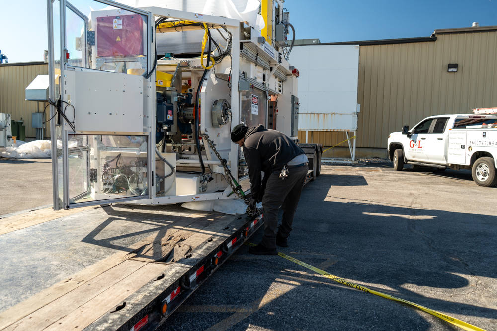 Buchanan Logistics Trim Press Delivery to Fort Way