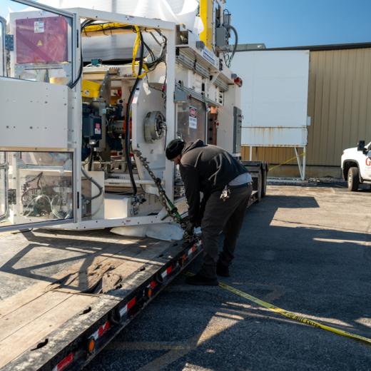 Buchanan Logistics Trim Press Delivery to Fort Way Buchanan Logistics Trim Press Delivery to Fort Way