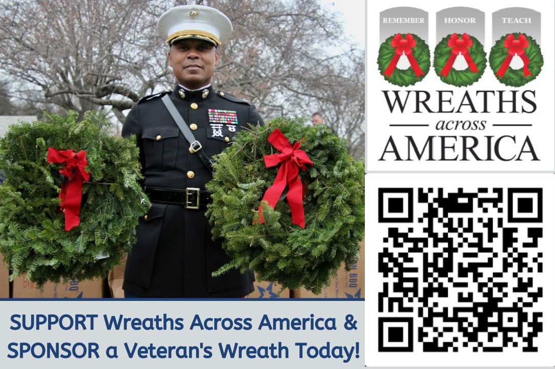 Buchanan Matches 100 Wreaths for America